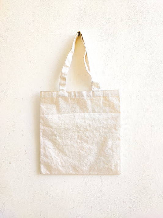 Floral Blossom Tote Bag (Hand Embroidered)