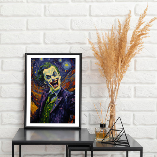The Joker | DC Poster Framed Canvas