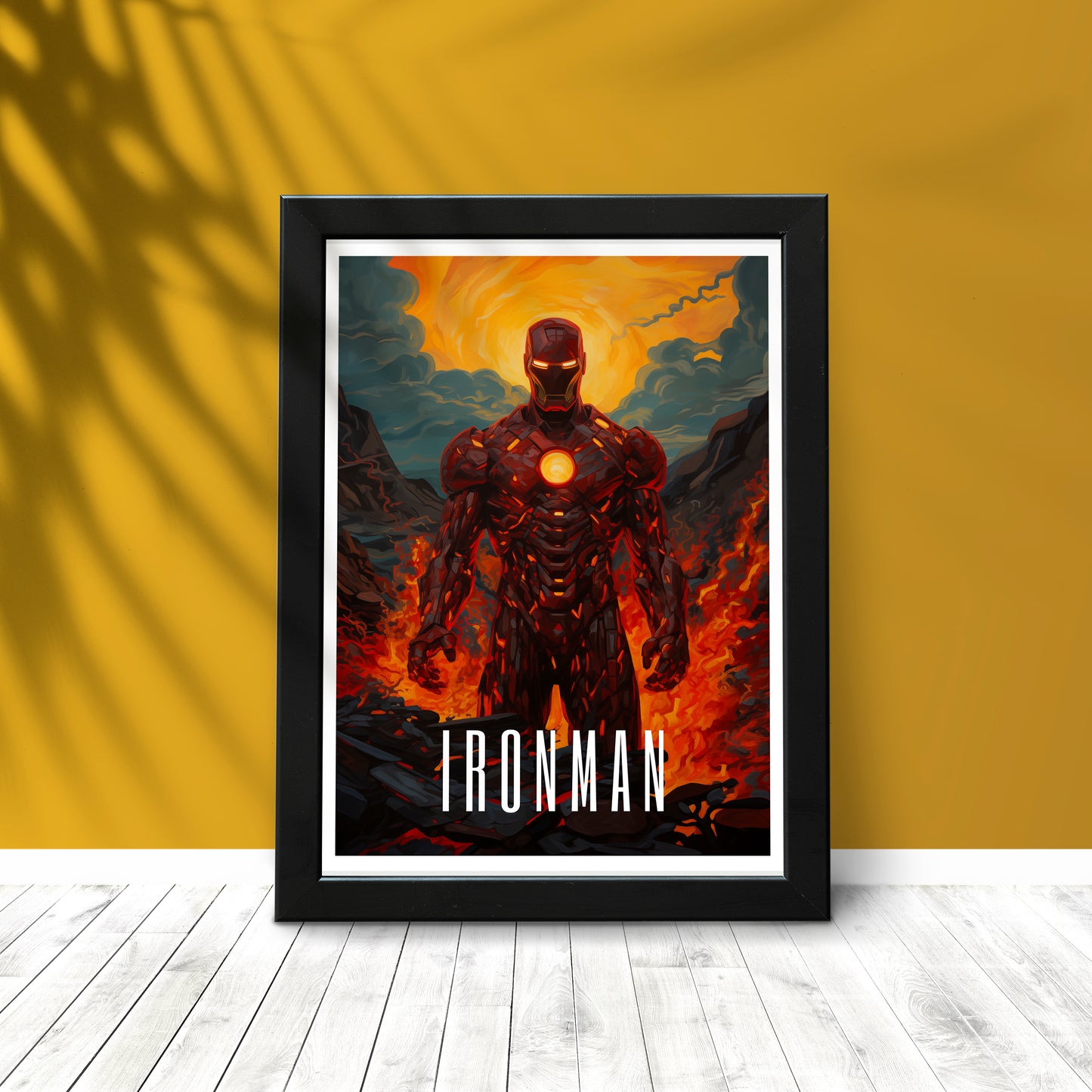 Ironman | Marvel Poster Framed Canvas