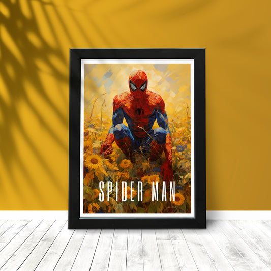 Spiderman | Marvel Poster Framed Canvas