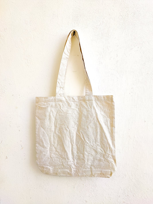 Monarch Butterfly Tote Bag (Hand Embroidered)