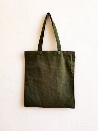 Octopus Tote Bag (Hand Embroidered)