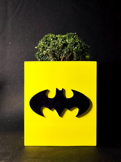 Batman Pot (Wooden)