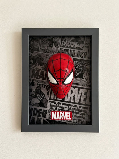 Spider Man | 3D Printed Poster | Framed Wall Art