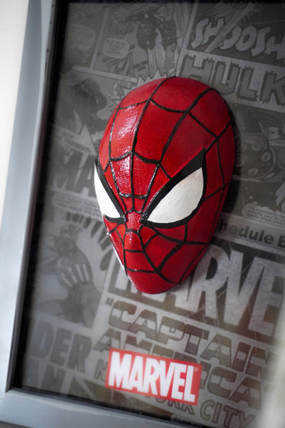 Spider Man | 3D Printed Poster | Framed Wall Art