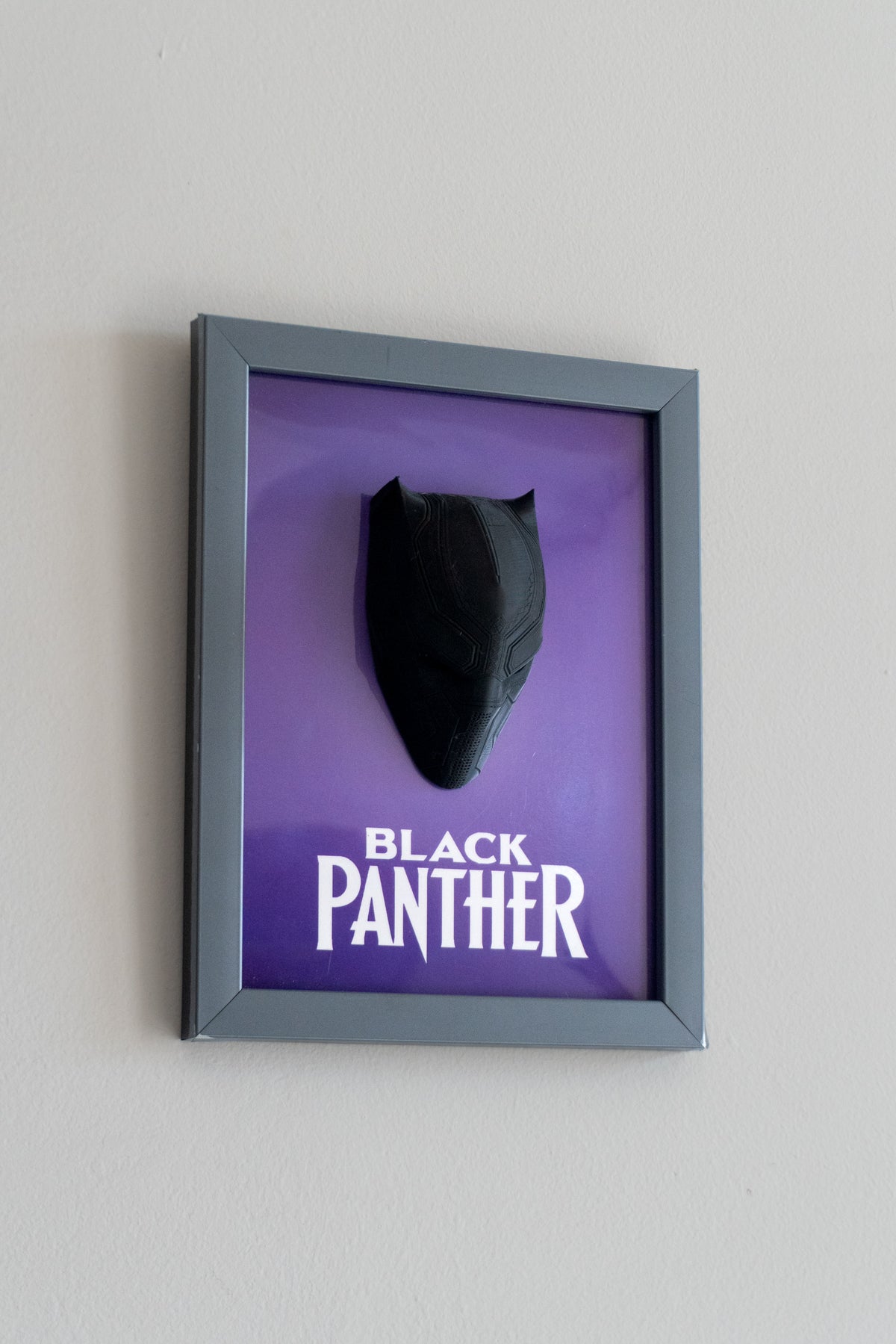 Black Panther | 3D Printed Poster | Magnetic Mount Wall Art