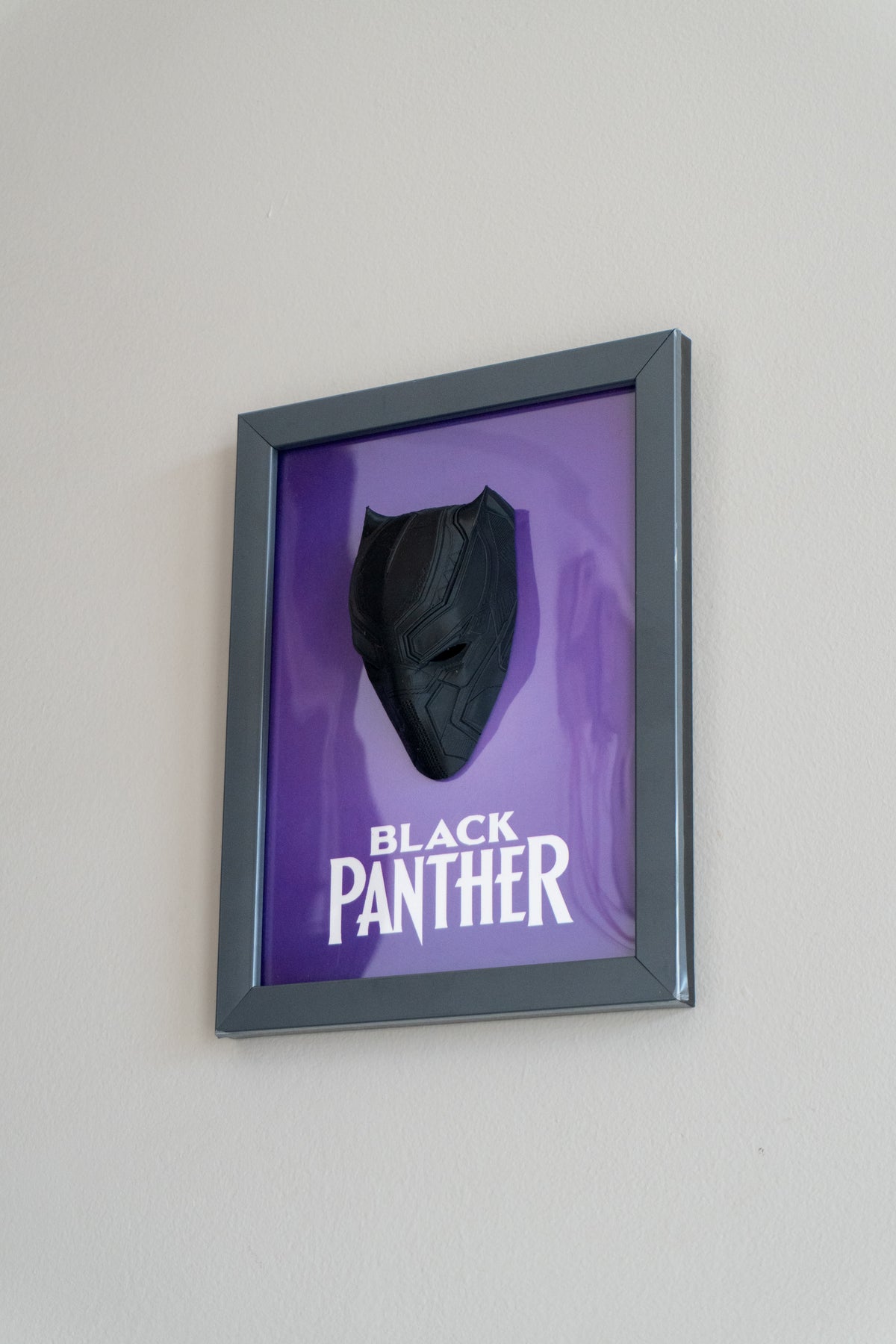 Black Panther | 3D Printed Poster | Magnetic Mount Wall Art