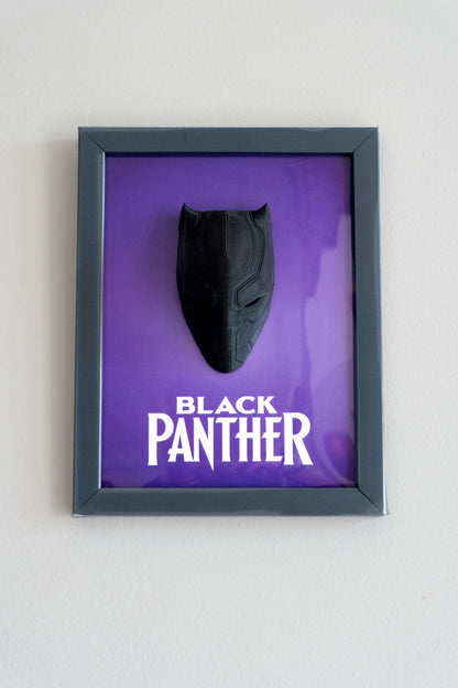 Black Panther | 3D Printed Poster | Magnetic Mount Wall Art