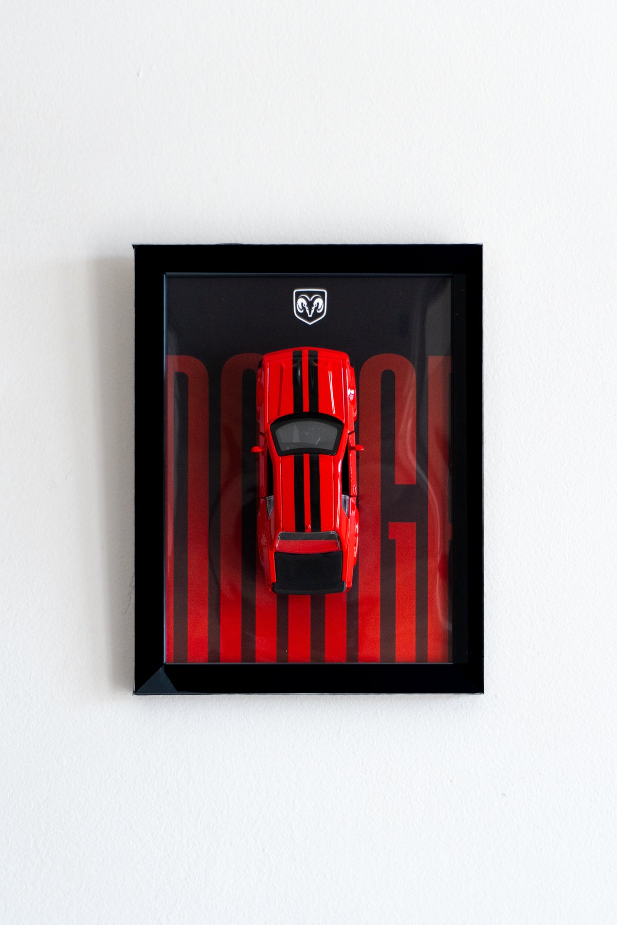 Dodge | 3D Metal Car Poster | 1:36 Scale