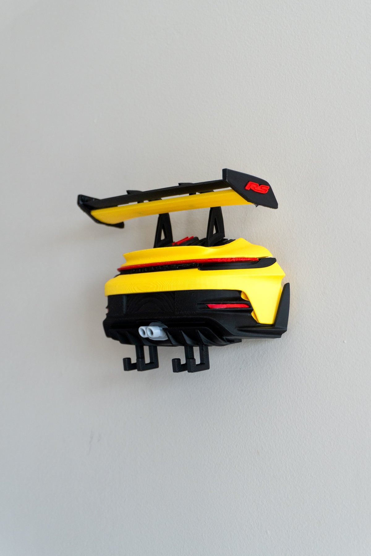 Porsche 911 GT3 RS 3D Car Key Holder | Supercar Wall Decor