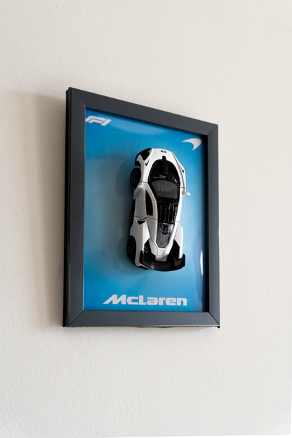 McLaren F1 | 3D Metal Car Poster | 1:36 Scale