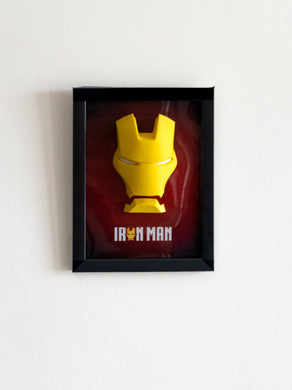Iron Man | 3D Printed Poster | Magnetic Wall Art