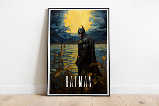 Batman  | DC Poster Framed Canvas